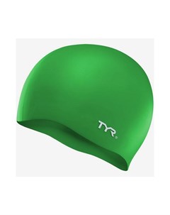 Шапочка для плавания Wrinkle Free Silicone Cap силикон LCSL 310 зеленый Tyr