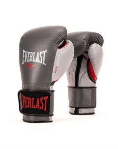 Боксерские перчатки Powerlock 14 oz серый красный P00000601 Everlast