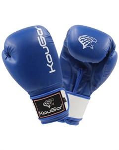 Боксерские перчатки KO300 10 10oz синий Kougar