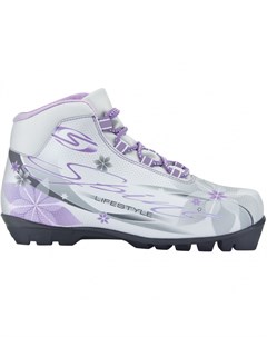 Лыжные ботинки SNS Lady 457 40 бело сиреневый Spine