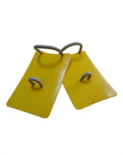 Лопатки для плавания Большие желтый Nobrand
