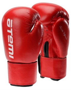 Перчатки боксерские натуральная кожа LTB19009 красный 8 OZ Atemi