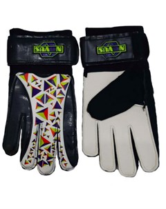 Перчатки вратарские футбольные NFG 01 черн бел Novus