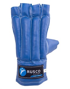 Перчатки снарядные шингарды к з синий Rusco