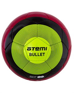 Мяч футбольный Bullet Winter р 5 красно черно зеленый Atemi