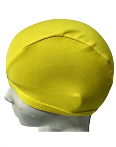 Шапочка для плавания текстиль взрослая желтый B26291 Nobrand