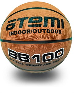 Баскетбольный мяч р 7 резина 8 панелей BB100 Atemi