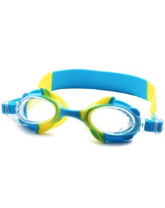 Очки для плавания детские B31570 голубой желтый Nobrand
