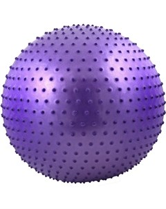 Мяч гимнастический Anti Burst массажный 65 см FBM 65 4 фиолетовый Nobrand