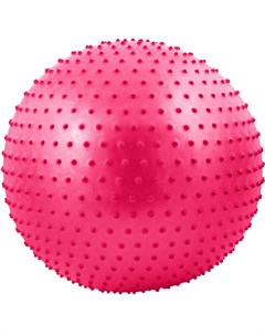 Мяч гимнастический Anti Burst массажный 65 см FBM 65 6 розовый Nobrand