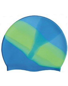 Шапочка для плавания SR Голубая зеленая градиент без логотипа MC409 Nobrand