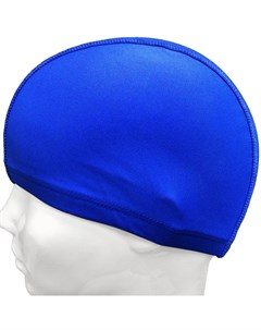 Шапочка для плавания текстильная синяя C33568 1 Nobrand