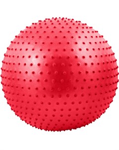 Мяч гимнастический Anti Burst массажный 65 см FBM 65 2 красный Sportex