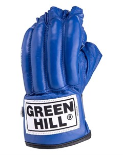 Перчатки снарядные Royal CMR 2076 шингарты кожа синий Green hill
