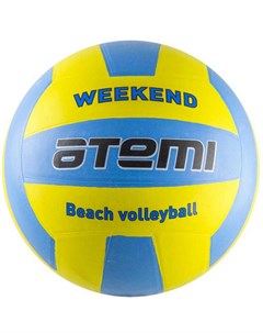 Мяч волейбольный Weekend желто голубой р 5 Atemi