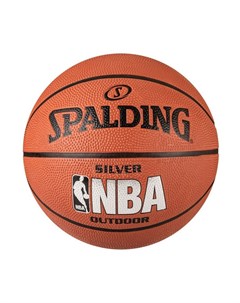 Мяч баскетбольный NBA SILVER Series Outdoor р 6 Spalding