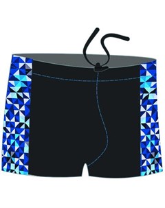 Плавки шорты мужские для бассейна с принт вставками SM8 19 Atemi