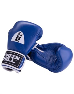 Боксерские перчатки Gym BGG 2018 10 oz синий Green hill