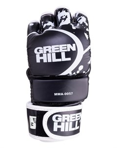 Перчатки для MMA MMA 0057 черный Green hill