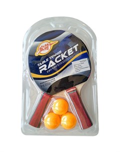 Набор для настольного тенниса 2 ракетки 3 шарика T07531 Sportex