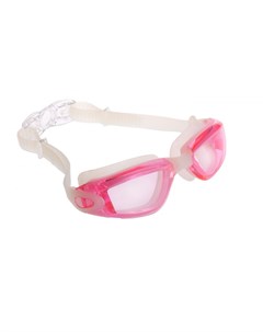 Очки для плавания серия Комфорт розовые цвет линзы прозрачный SF 0391 Nobrand