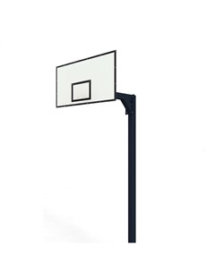 Стойка баскетбольная с креплением на анкера вынос 1200 мм уличная разборная ZSO 002820 Dinamika