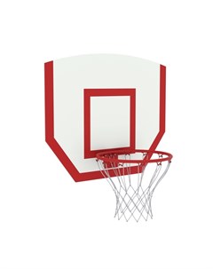 Щит баскетбольный навесной детский фанера с кольцом 3 и сеткой ZSO 002535 Dinamika