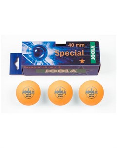 Мячи для настольного тенниса Spezial 44060 3 штуки оранжевый Joola