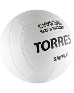 Мяч волейбольный Simple V30105 Torres