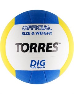 Мяч волейбольный Dig р 5 V20145 Torres