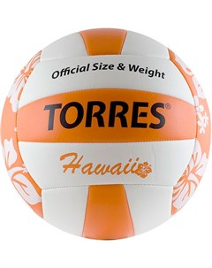 Мяч волейбольный Hawaiiр р 5 V30075B Torres