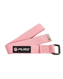 Ремень для йоги Yogastrap pink 180x3 8 см P2I201630 Pure2improve