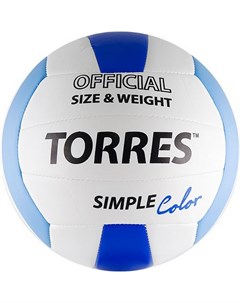 Мяч волейбольный Simple Color V30115 5 Torres