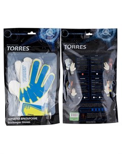 Перчатки вратарские трен Junior FG05027 BU размер 7 Torres