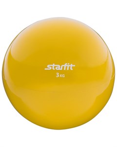 Медбол 3 кг Starfit GB 703 желтый