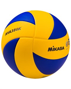 Мяч волейбольный MVA380K тренировочный р 5 желт син Mikasa