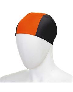 Шапочка для плавания Fabric Cap 3242 00 28 полиамид эластан 3 панели черно оранжевый Fashy