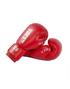 Боксерские перчатки REX BGR 2272 12 oz к з красный Green hill
