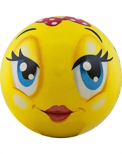Мяч детский Funny Faces DS PP 203 D 12 см желтый Palmon