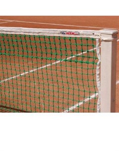 Сетка теннисная нить 3 мм ПП двойная сетка сверху зеленая Kv. rezac