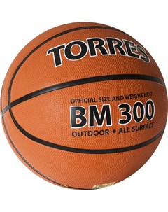 Мяч баскетбольный BM300 B02016 р 6 Torres