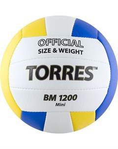 Мяч волейбольный BM1200 Mini V30031 р 1 сувенирный Torres