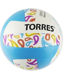 Мяч волейбольный пляжный Beach Sand Blue V32095B р 5 Torres