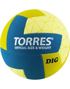 Мяч волейбольный Dig V22145 р 5 Torres