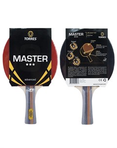 Ракетка для настольного тенниса Master 3 TT0007 коническая Torres