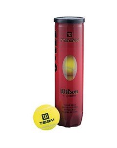 Мяч теннисный TeamW Practice WRT111900 4 мяча желтый Wilson