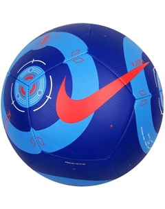 Мяч футбольный PL Pitch PL CQ7151 420 р 5 сине красный Nike