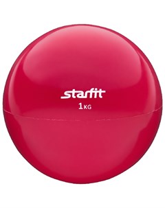 Медбол 1 кг Starfit GB 703 красный