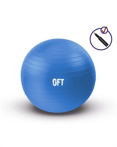 Гимнастический мяч FT GBR 75BS 75 см синий Original fittools
