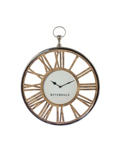 Часы настенные luton серебр 45см Riverdale